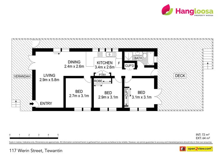 Floorplan of Homely house listing, 117 Werin Street, Tewantin QLD 4565