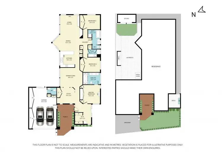 Floorplan of Homely house listing, 6 Quail Way, Rowville VIC 3178