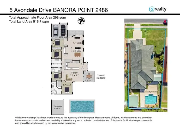 Floorplan of Homely house listing, 5 Avondale Drive, Banora Point NSW 2486