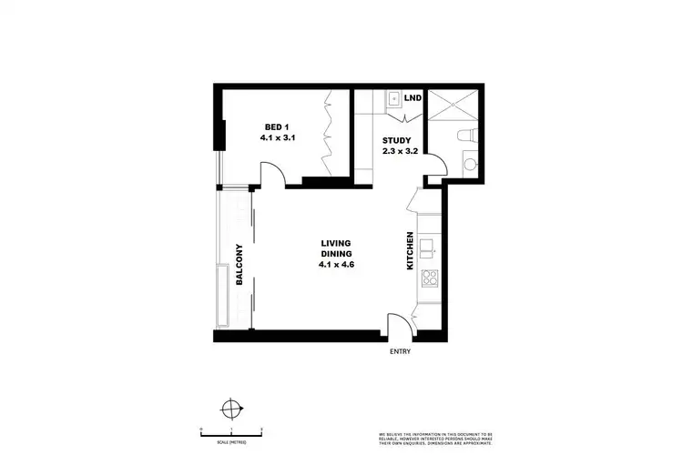 Floorplan of Homely apartment listing, 206/37-41 Bayswater Road, Potts Point NSW 2011