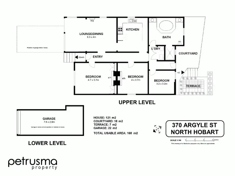 Floorplan of Homely house listing, 370 Argyle Street, North Hobart TAS 7000
