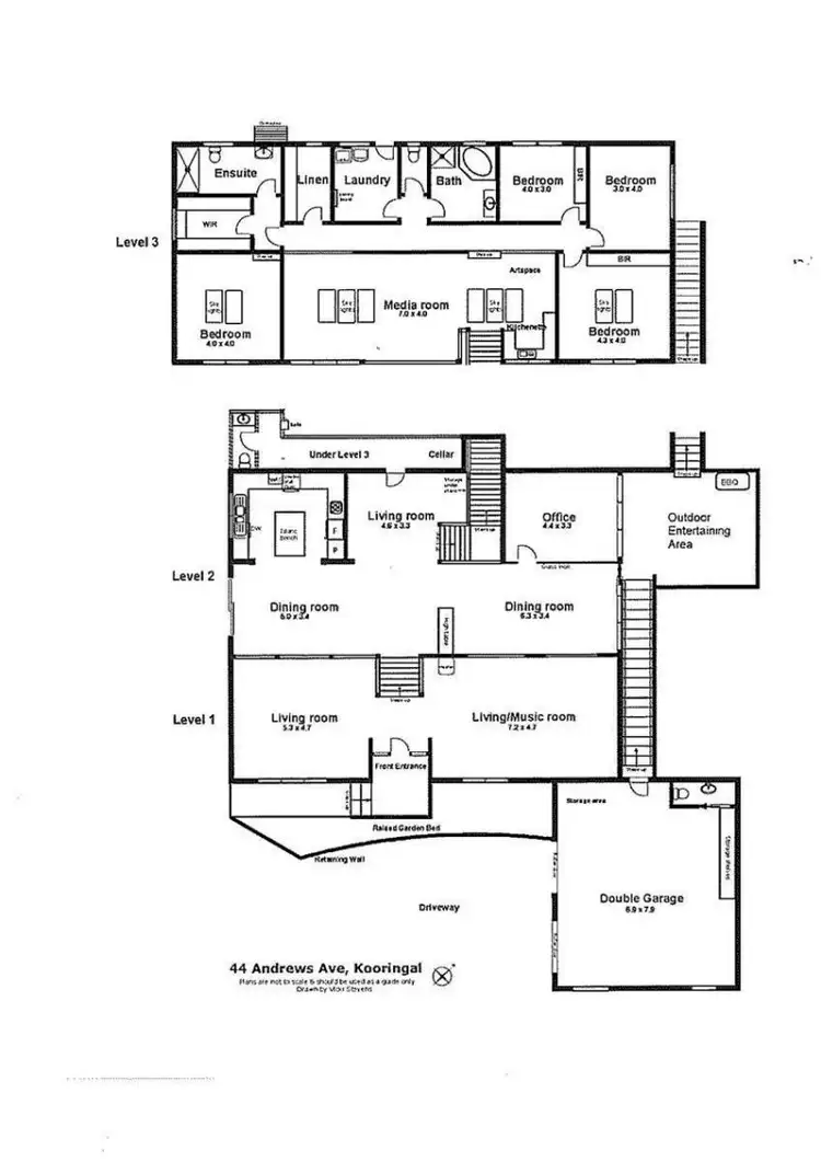 Floorplan of Homely house listing, 66 Mullagh Crescent, Boorooma NSW 2650