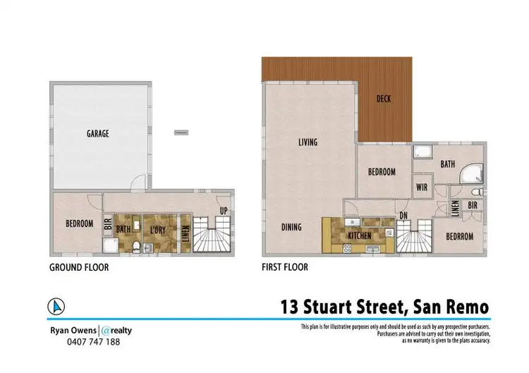 Floorplan of Homely house listing, 13 Stuart Street, San Remo VIC 3925