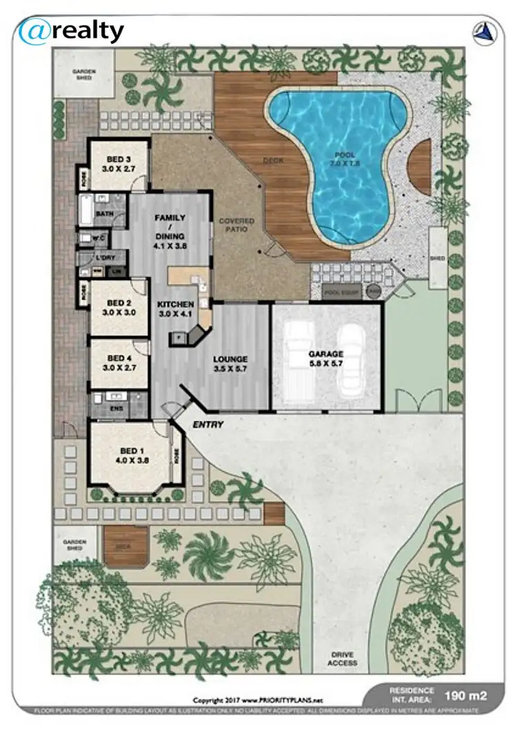 Floorplan of Homely house listing, 154 Shara Boulevard, Ocean Shores NSW 2483