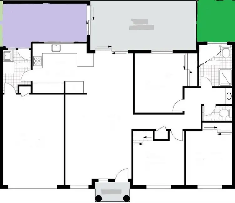 Floorplan of Homely unit listing, 4/12 Cypress Street, Evans Head NSW 2473