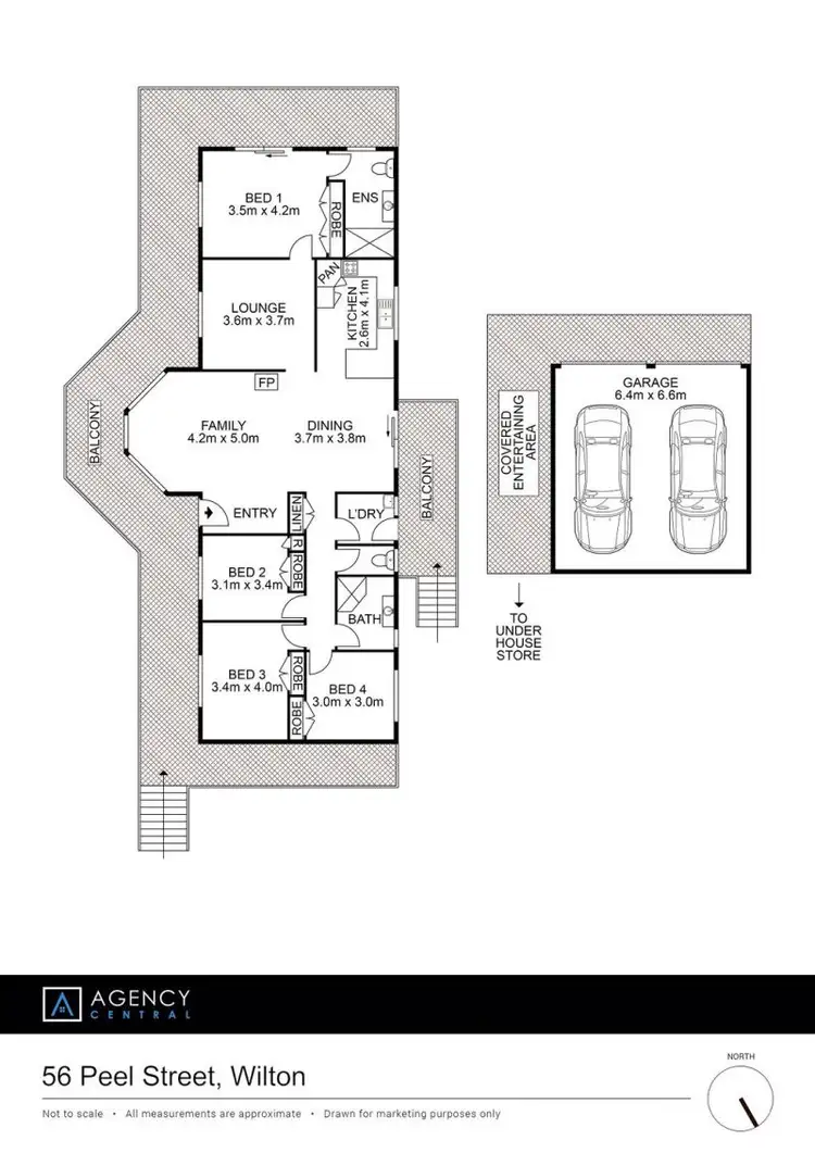 Floorplan of Homely house listing, 56 Peel Street, Wilton NSW 2571