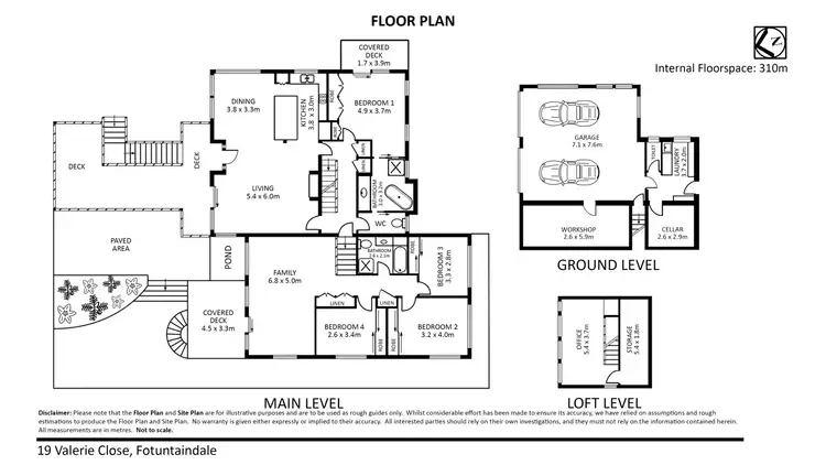 Floorplan of Homely house listing, 19 Valerie Close, Fountaindale NSW 2258