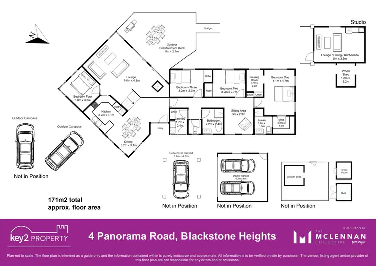 Floorplan of Homely house listing, 4 Panorama Road, Blackstone Heights TAS 7250