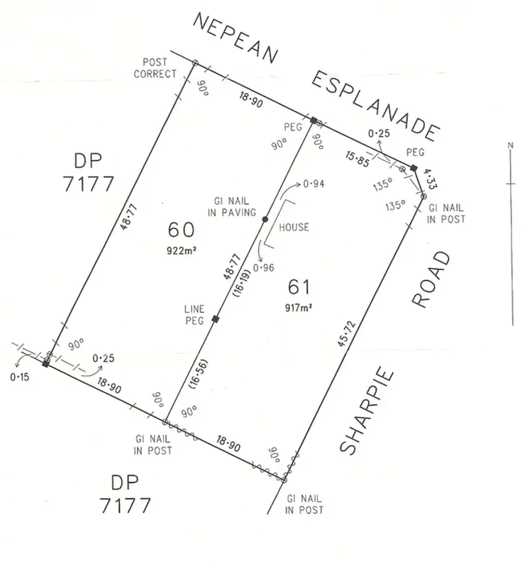 Floorplan of Homely land listing, 60 Nepean Esplanade, Nepean Bay SA 5223