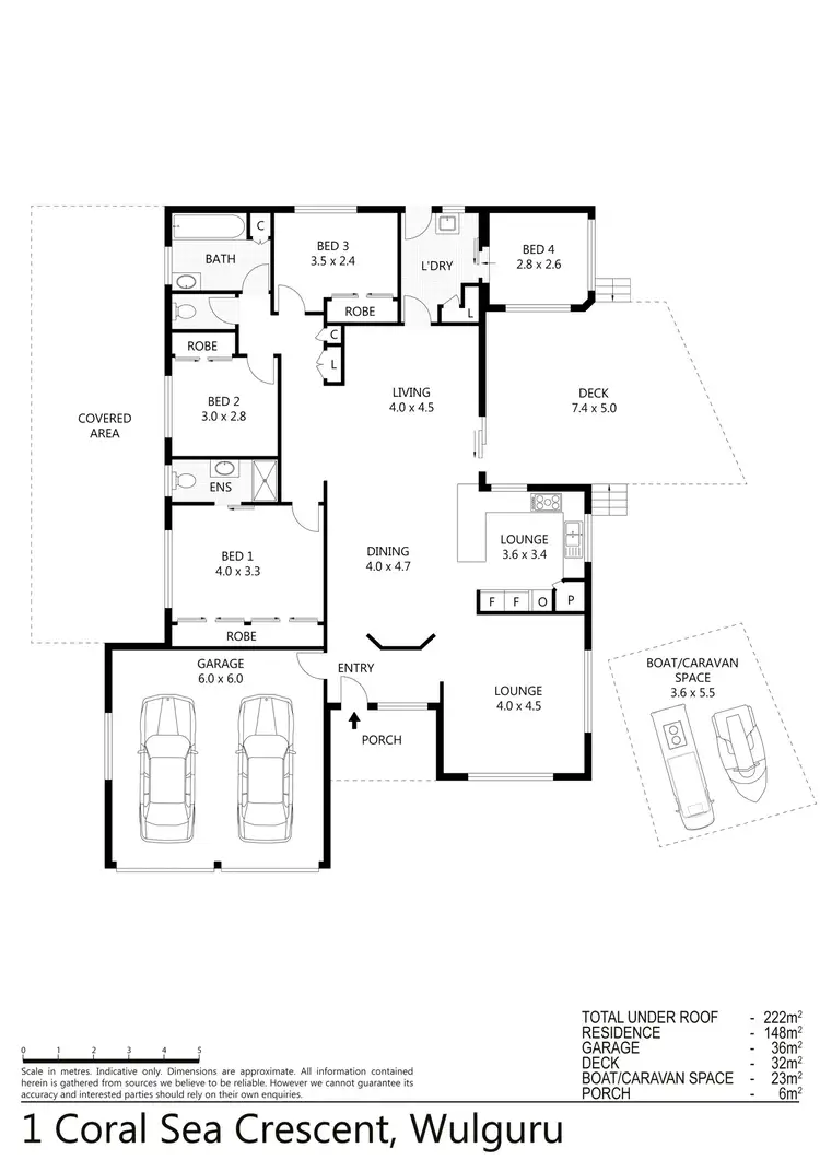 Floorplan of Homely house listing, 1 Coral Sea Crescent, Wulguru QLD 4811