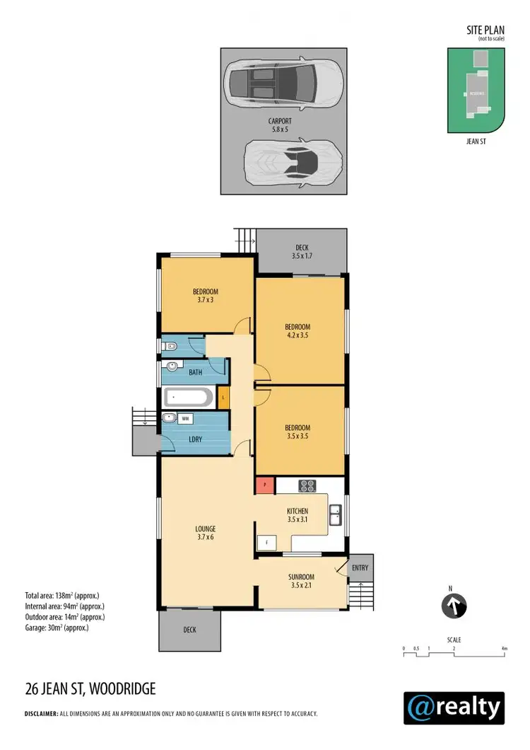 Floorplan of Homely house listing, 26 Jean Street, Woodridge QLD 4114