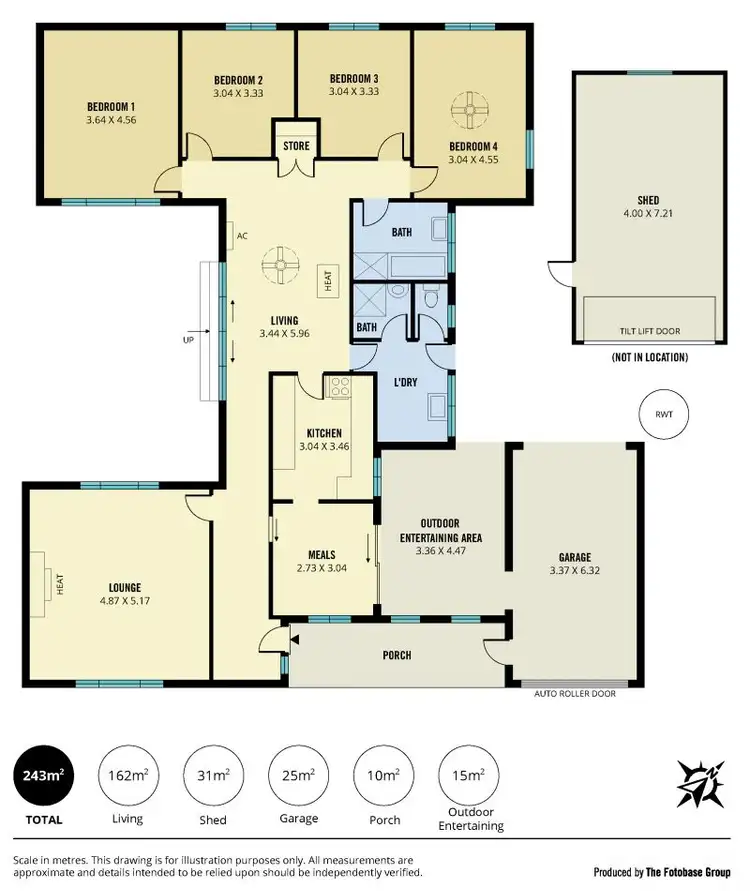 Floorplan of Homely house listing, 12 Astrid Avenue, Warradale SA 5046