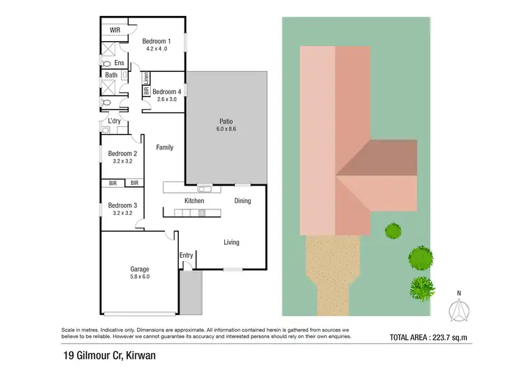 Floorplan of Homely house listing, 19 Gilmour Crescent, Kirwan QLD 4817