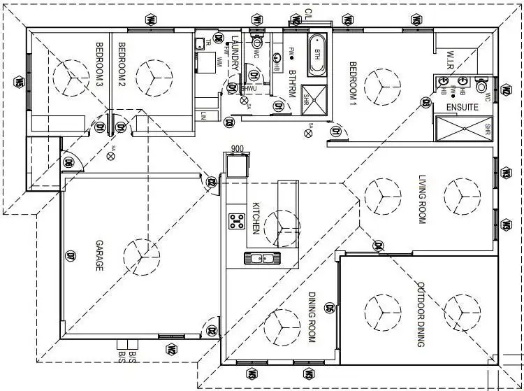 Floorplan of Homely house listing, 4 Eulalie Street, Bellamack NT 832