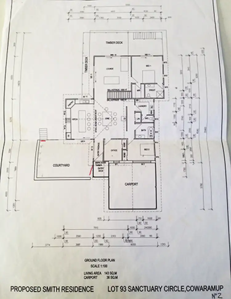 Floorplan of Homely house listing, 9 Sanctuary Circle, Cowaramup WA 6284