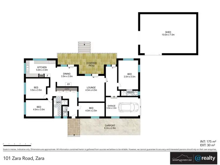 Floorplan of Homely rural property listing, 101 Zara Road, Zara NSW 2484