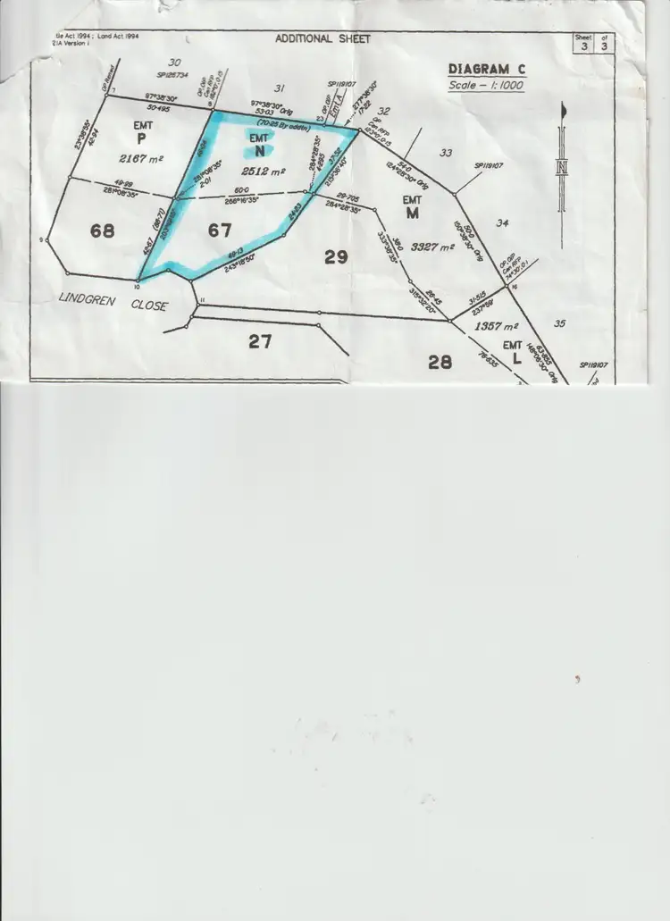 Floorplan of Homely land listing, 5 Lindgren Close, Tolga QLD 4882