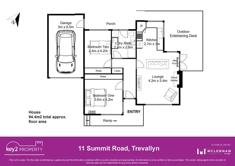 Floorplan of Homely house listing, 11 Summit Road, Trevallyn TAS 7250