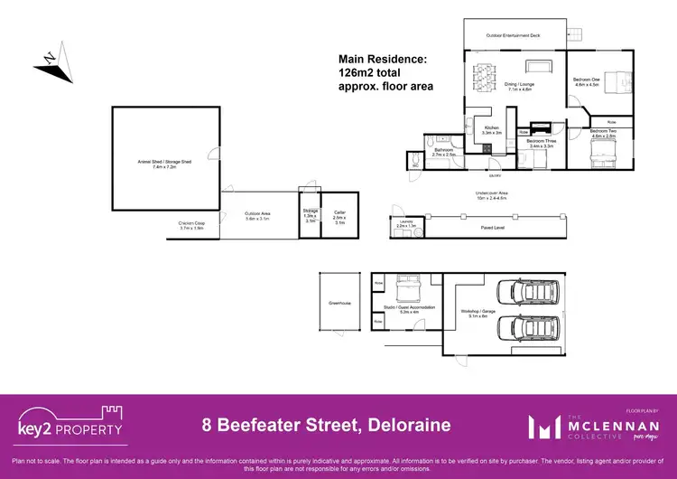 Floorplan of Homely house listing, 8 Beefeater Street, Deloraine TAS 7304