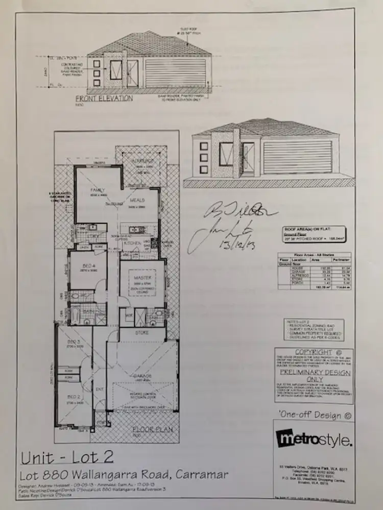 Floorplan of Homely villa listing, 2/14 Wallangarra Road, Carramar WA 6031