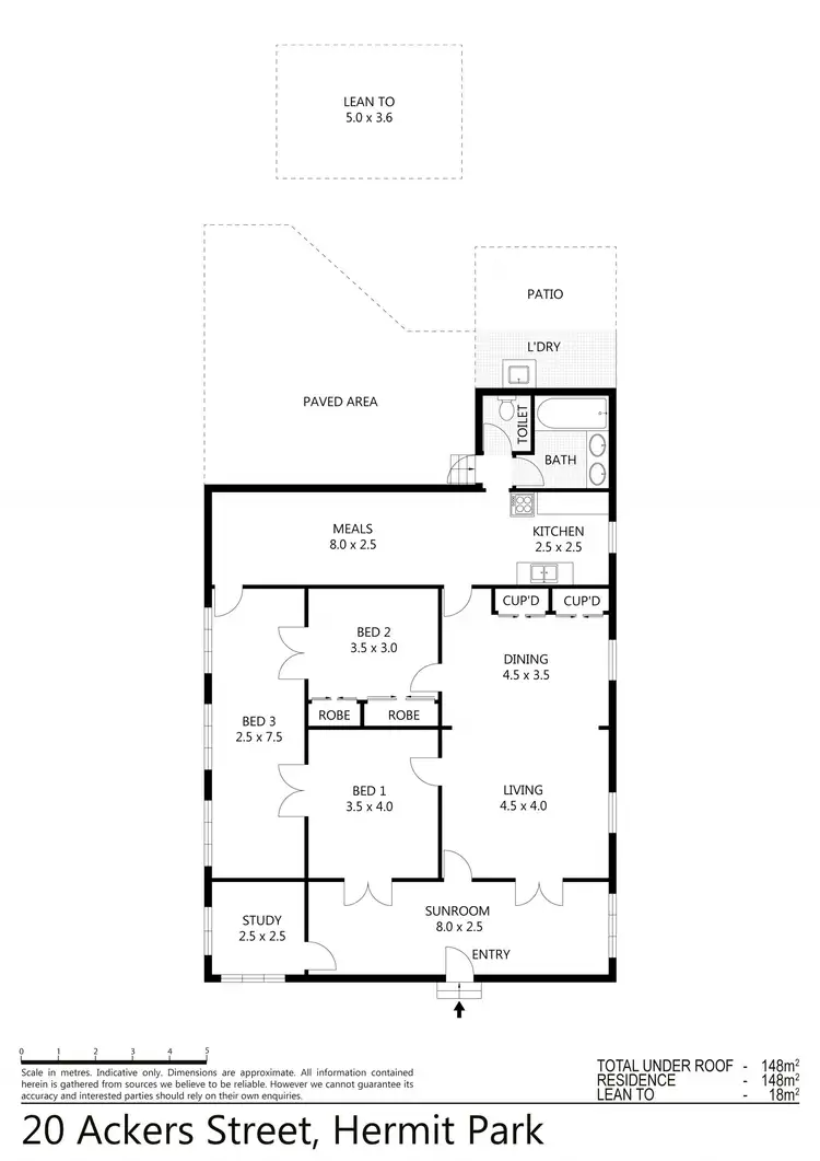 Floorplan of Homely house listing, 20 Ackers Street, Hermit Park QLD 4812