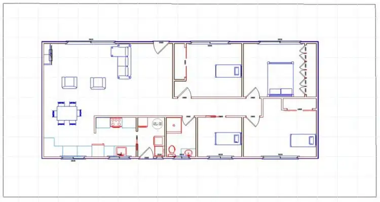 Floorplan of Homely rural property listing, 9540 Oxley Highway, Gunnedah NSW 2380