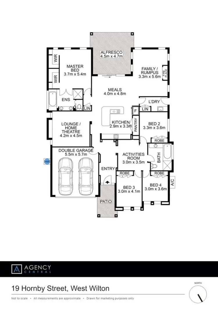 Floorplan of Homely house listing, 19 Hornby Street, Wilton NSW 2571
