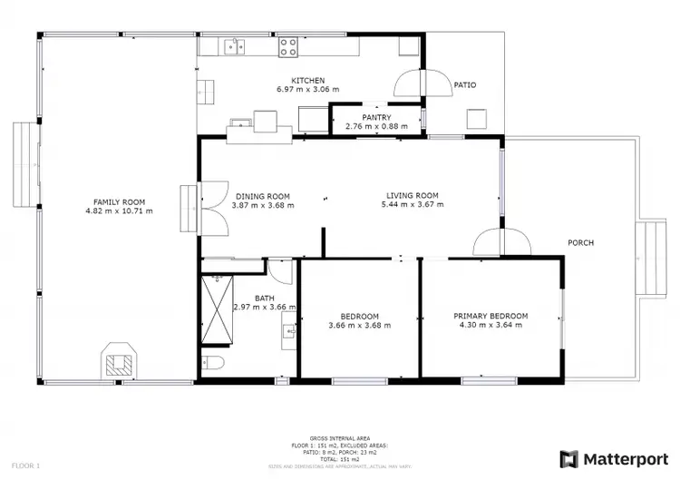 Floorplan of Homely house listing, 861 Wooroora Road, Millstream QLD 4888