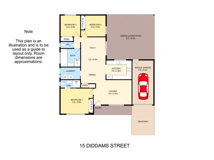 Floorplan of Homely house listing, 15 Diddams Street, Loganholme QLD 4129