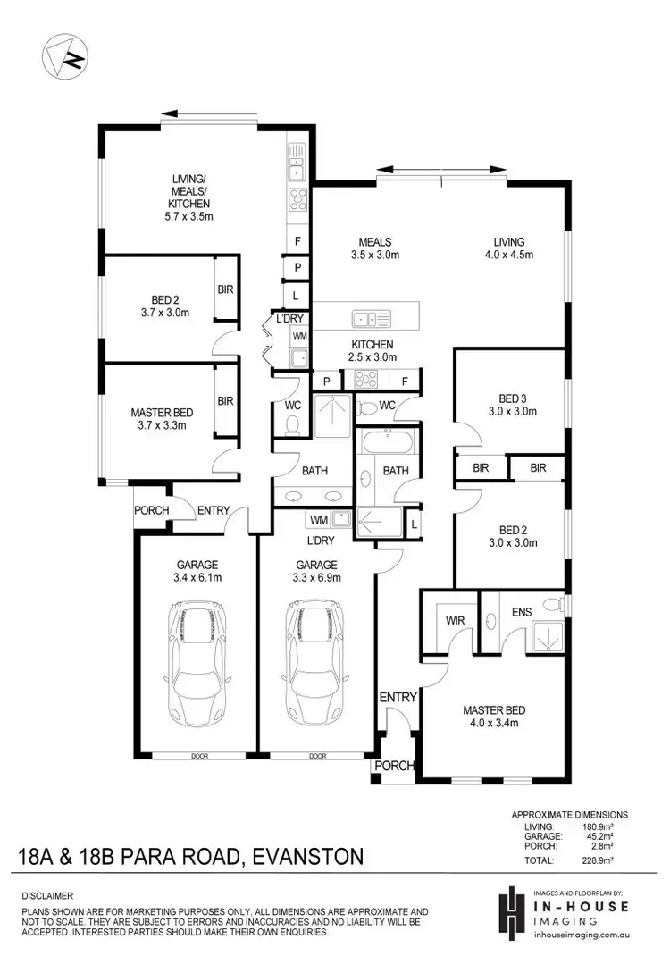 Floorplan of Homely block of units listing, 18 Para Road, Evanston SA 5116