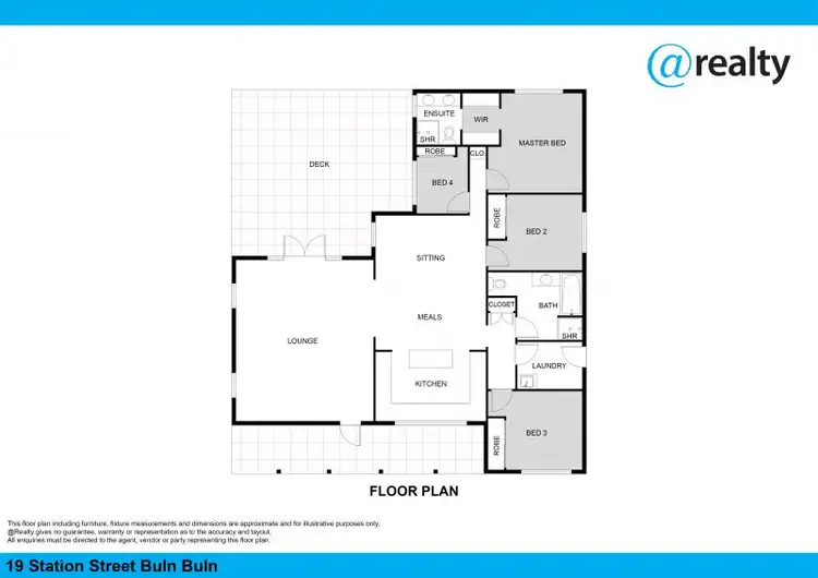 Floorplan of Homely house listing, 19 Station Street, Buln Buln VIC 3821