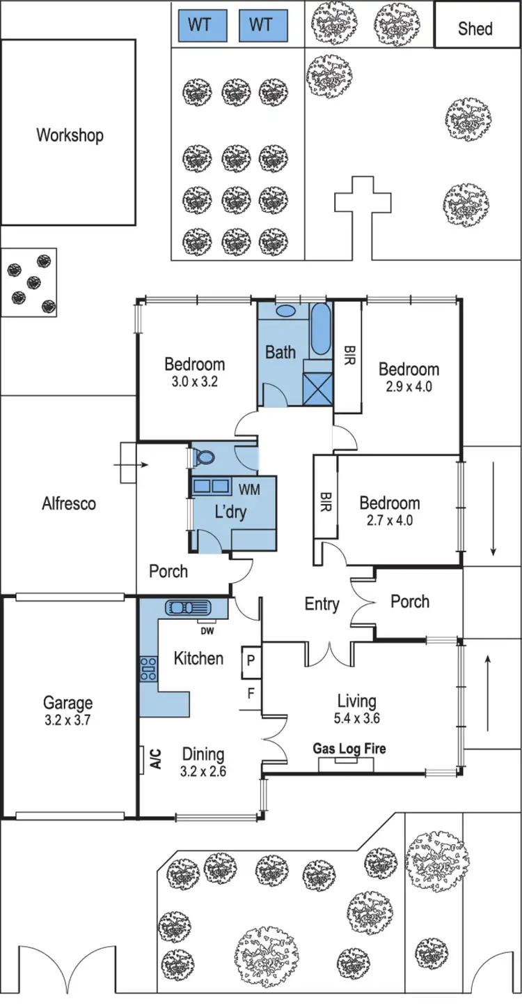 Floorplan of Homely house listing, 28 Bond Street, Newtown VIC 3220