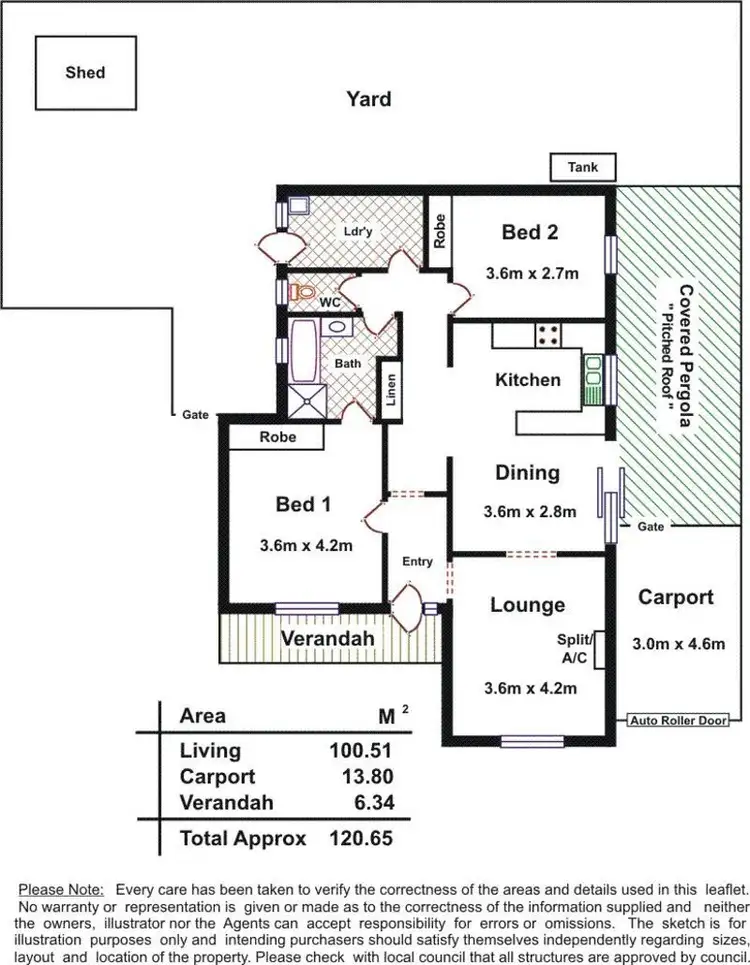 Floorplan of Homely unit listing, Address available on request
