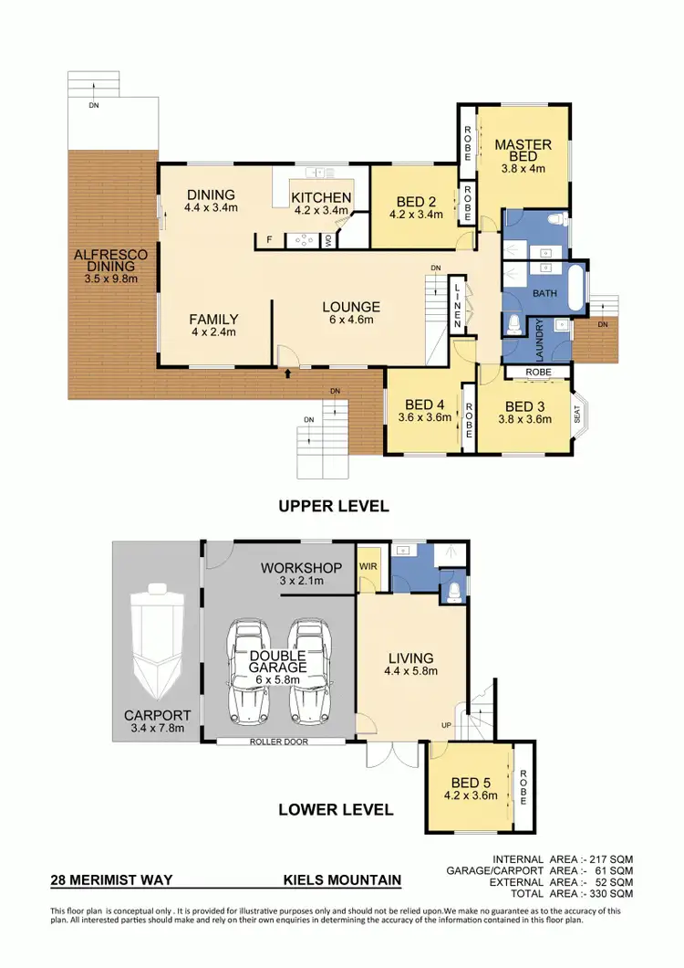 Floorplan of Homely house listing, 28 Merimist Way, Kiels Mountain QLD 4559