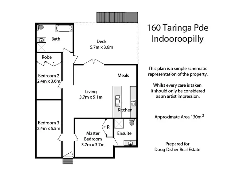 Floorplan of Homely house listing, 160 Taringa Parade, Indooroopilly QLD 4068