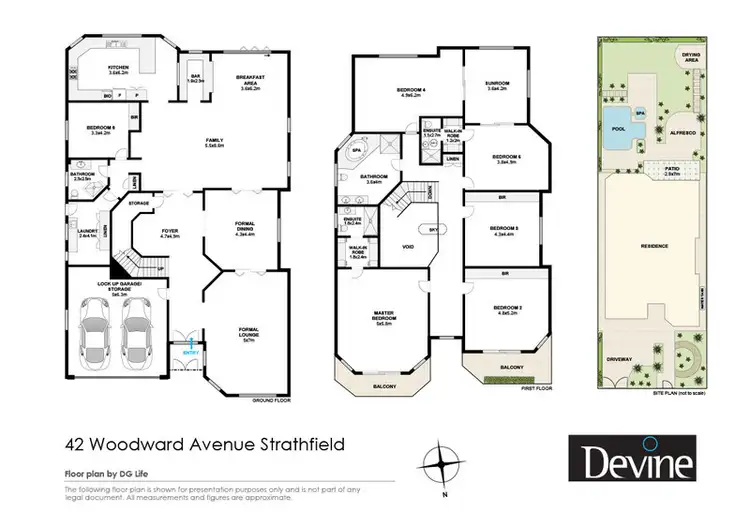 Floorplan of Homely house listing, 42 Woodward Avenue, Strathfield NSW 2135