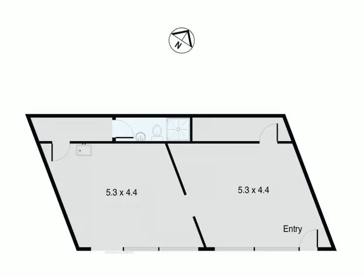 Floorplan of Homely unit listing, 332 Canterbury Road, Hurlstone Park NSW 2193