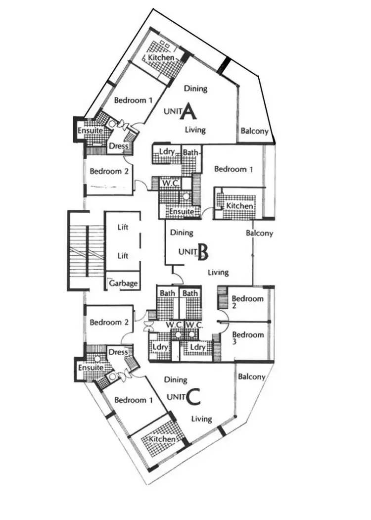 Floorplan of Homely apartment listing, 5/3490-3494 MAIN BEACH PDE, Main Beach QLD 4217