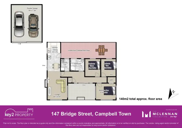 Floorplan of Homely house listing, 147 Bridge Street, Campbell Town TAS 7210