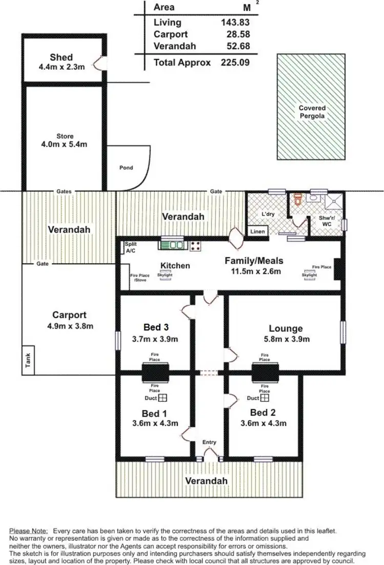 Floorplan of Homely house listing, Address available on request