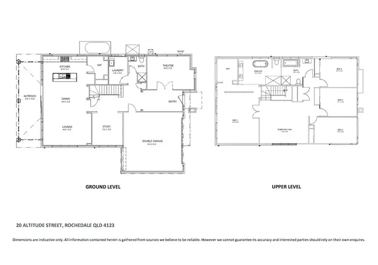 Floorplan of Homely house listing, 20 Altitude Street, Rochedale QLD 4123