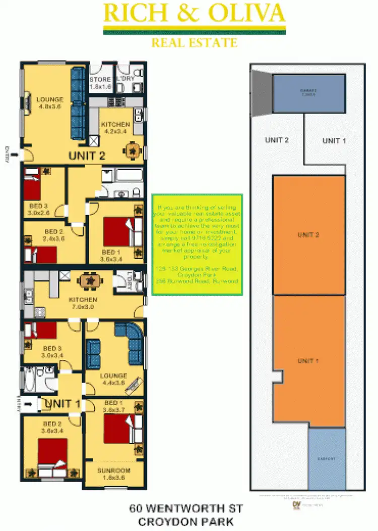 Floorplan of Homely house listing, 60 Wentworth Street, Croydon Park NSW 2133
