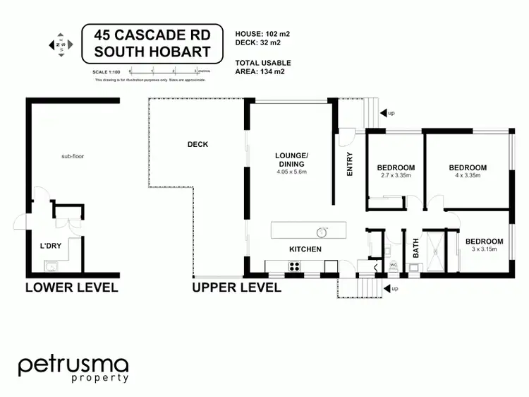 Floorplan of Homely house listing, 45 Cascade Road, South Hobart TAS 7004