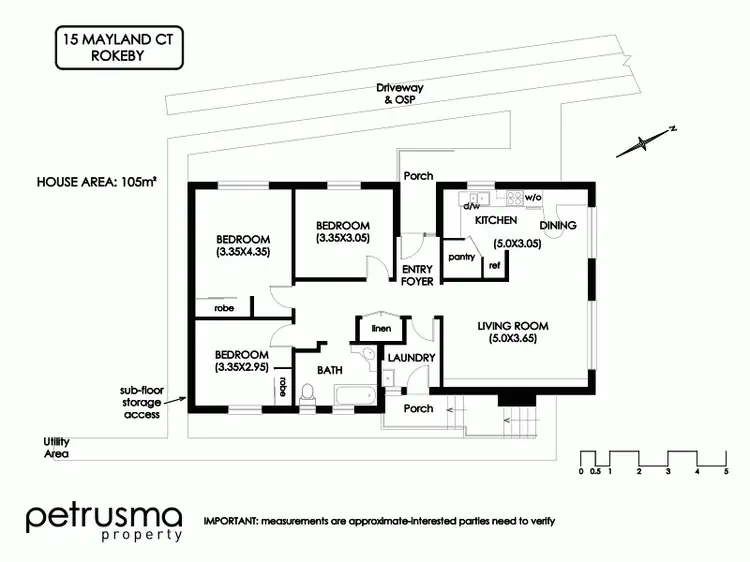 Floorplan of Homely house listing, 15 Mayland Court, Rokeby TAS 7019