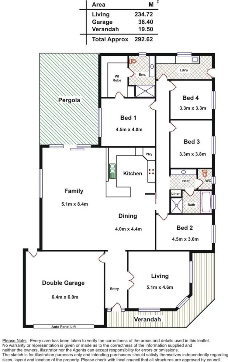 Floorplan of Homely house listing, Address available on request