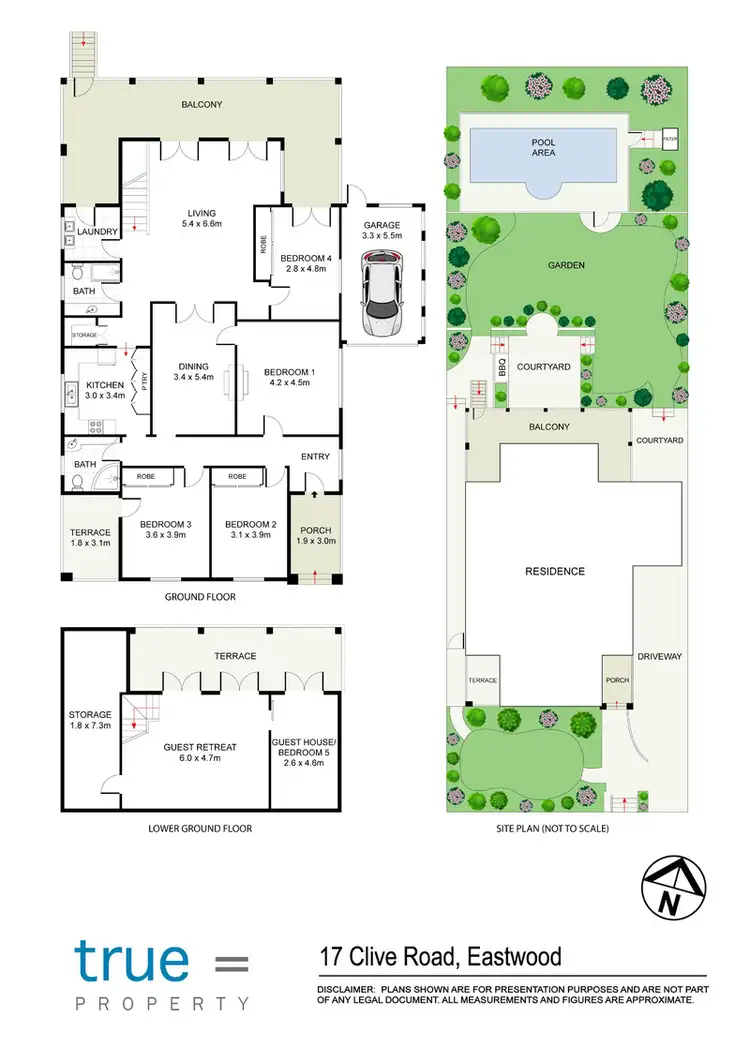 Floorplan of Homely house listing, 17 Clive Road, Eastwood NSW 2122