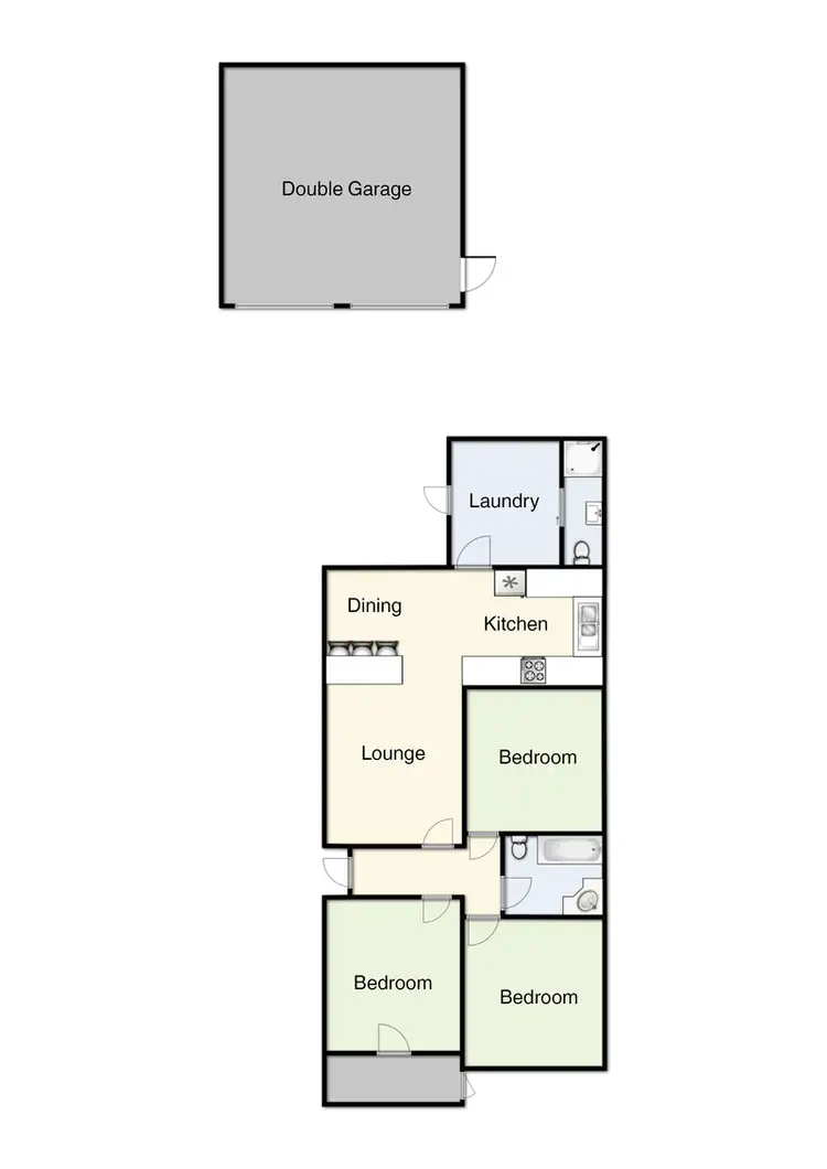 Floorplan of Homely house listing, 13 Walsh St, Mayfield East NSW 2304