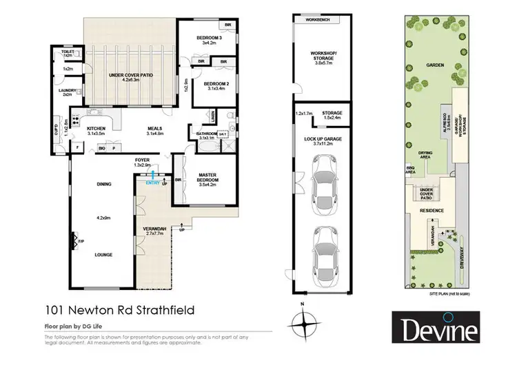 Floorplan of Homely house listing, 101 Newton Road, Strathfield NSW 2135