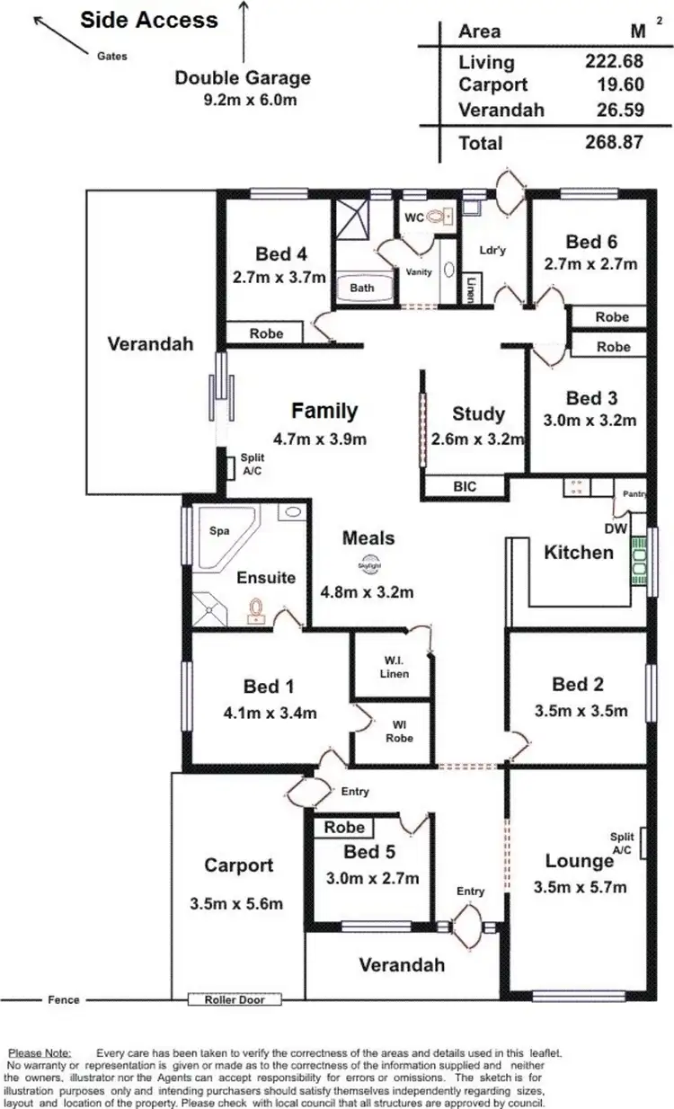 Floorplan of Homely house listing, Address available on request
