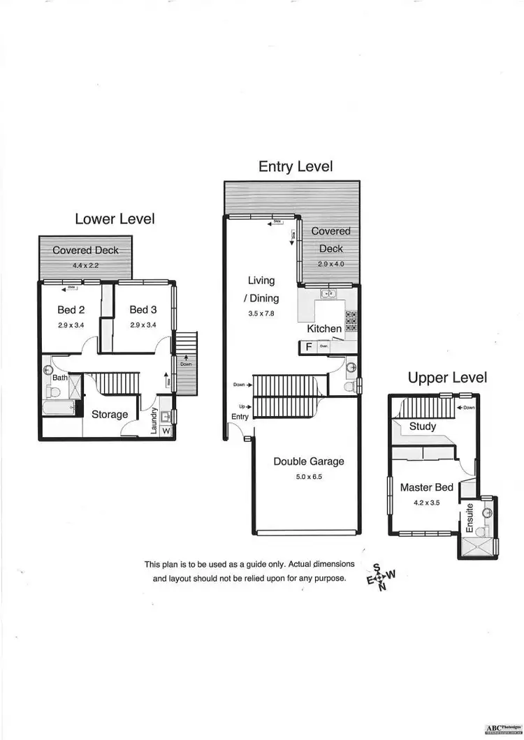 Floorplan of Homely townhouse listing, 9 Central Avenue, Indooroopilly QLD 4068